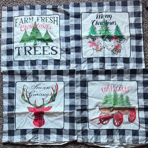 Christmas Themed pillow cover Set